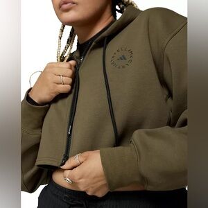 Adidas by Stella McCartney Cropped Hoodie Size Large